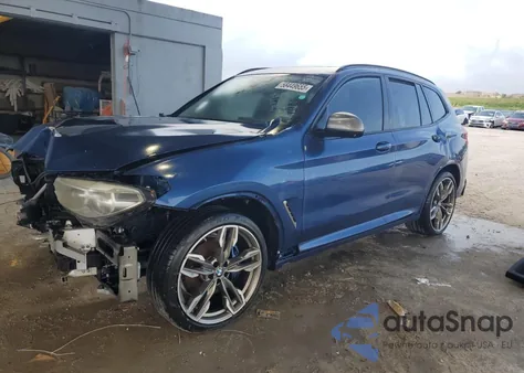 2018 BMW X3 xDrivem40I из США, поврежденный, VIN 5UXTS3C51J0Y98575